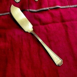 Vintage  or antique sterling silver knife Stamped Sterling